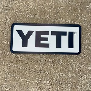 FREE YETI sticker when added to bundle